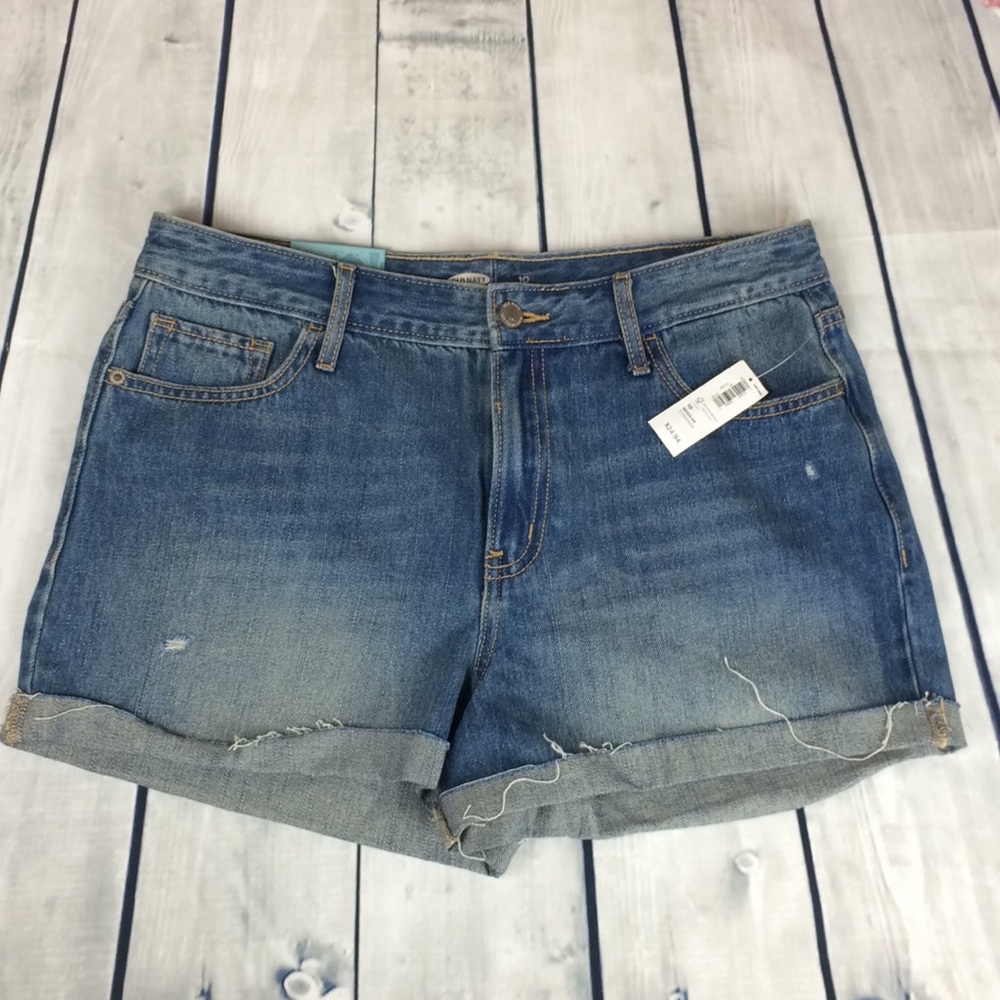 NEW High Rise Jean Shorts